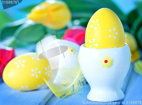 Image of easter eggs