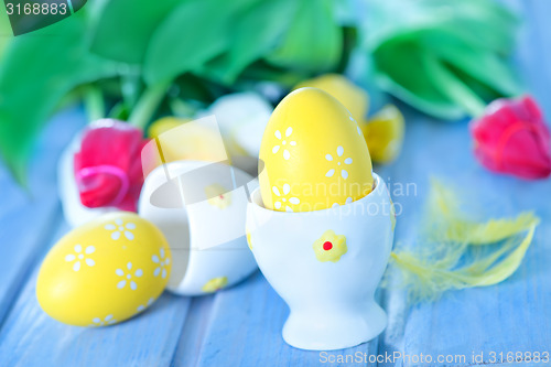 Image of easter eggs