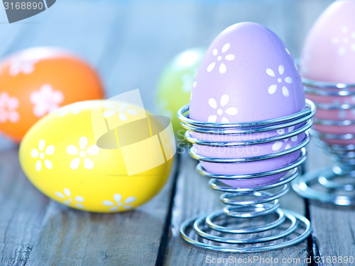 Image of easter eggs