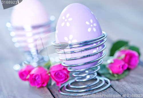 Image of easter eggs