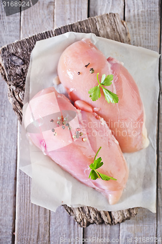 Image of raw chicken