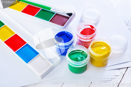 Image of color paint