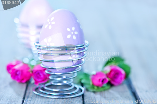 Image of easter eggs