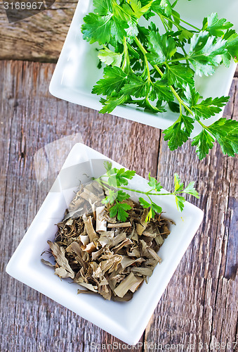 Image of dry parsley