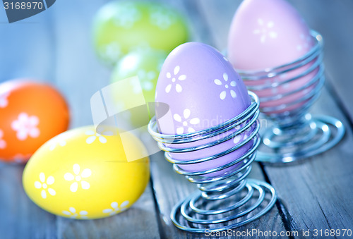 Image of easter eggs