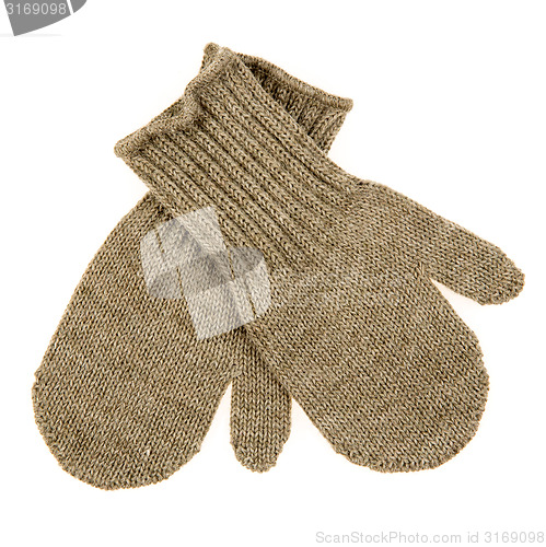 Image of Children\'s autumn-winter mittens