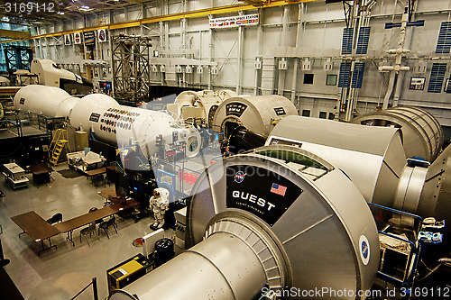Image of International Space Station Mockup