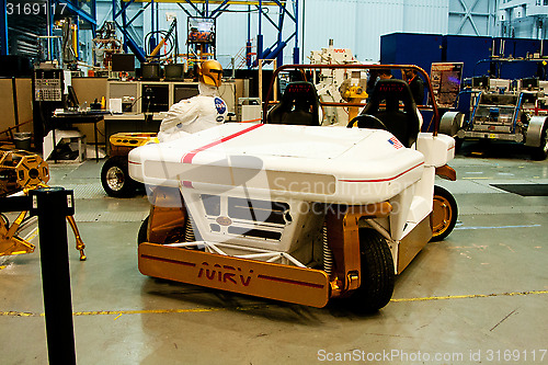Image of MRV Mars Rover Vehicle prototype
