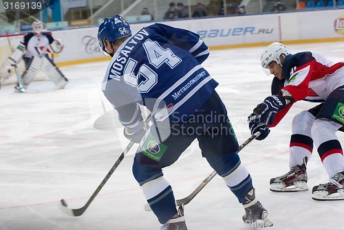 Image of Denis Mosalyov (54) forward of Dynamo team