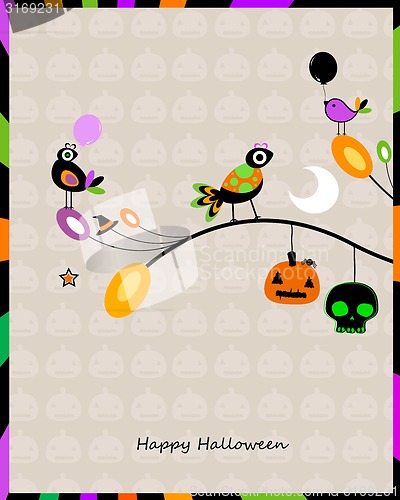 Image of halloween card