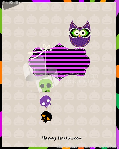 Image of halloween card