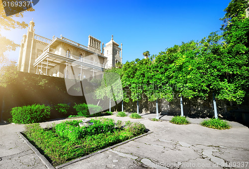 Image of Flowerbed in residence