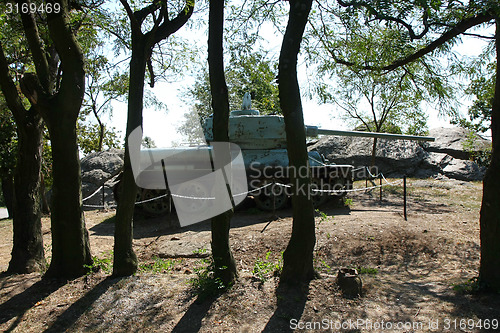 Image of Old military tank