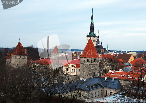 Image of Landscape of the Old Tallinn