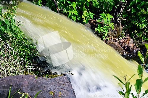 Image of The water flow