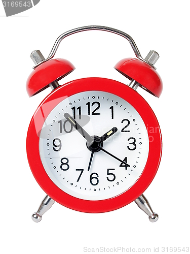 Image of Red alarm clock