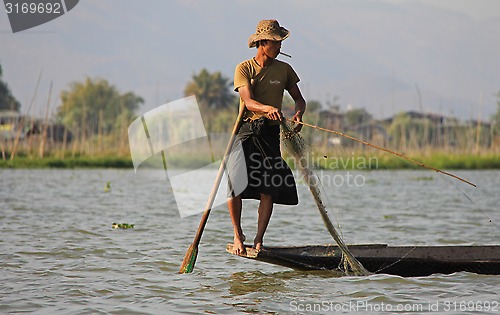 Image of Fishing on Inle Lake