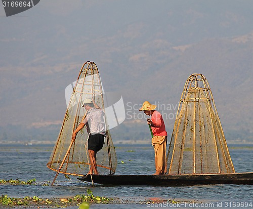 Image of Fishing on Inle Lake