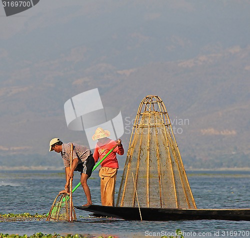 Image of Fishing on Inle Lake