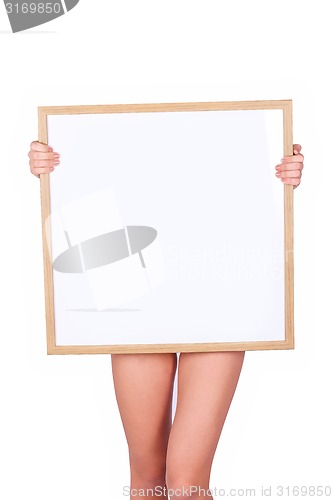 Image of blank white board 