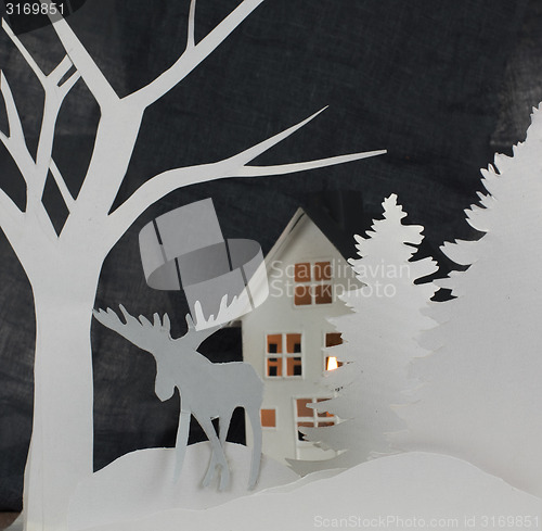 Image of Christmas composition