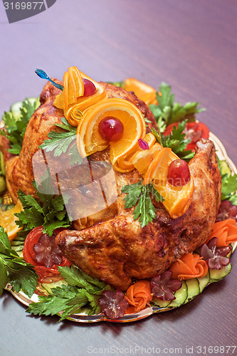 Image of Whole roasted chicken 