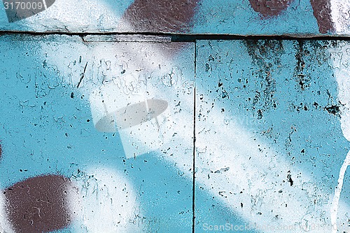 Image of classic grunge texture of aging painted wall