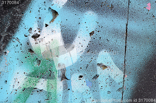 Image of classic grunge texture of aging painted wall