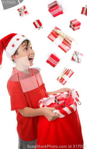 Image of Sack full of presents