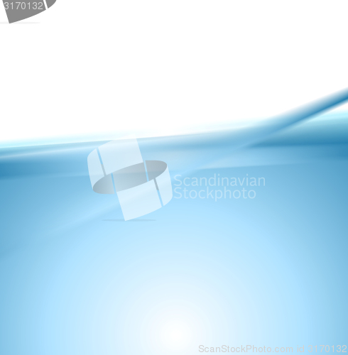 Image of Bright blue abstract background