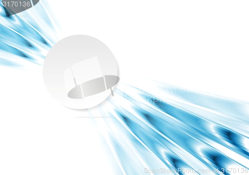 Image of Abstract technology concept background with white circle