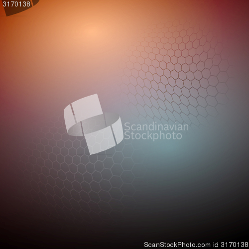 Image of Abstract dark blurred vector background