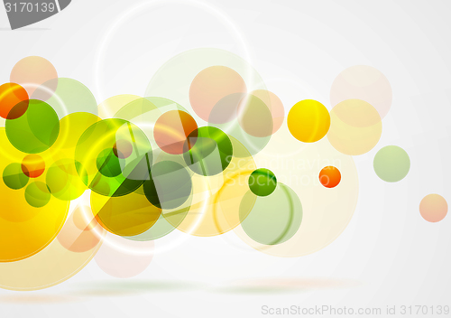 Image of Bright summer geometric background