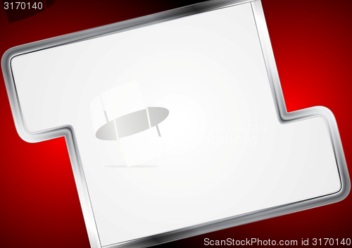 Image of Abstract metallic design
