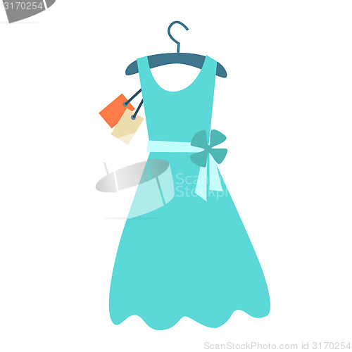 Image of Summer dress hanger price tag