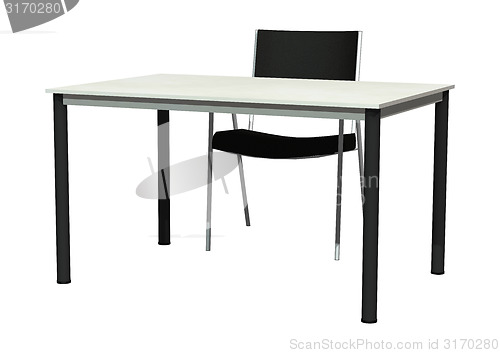 Image of Table and Chair