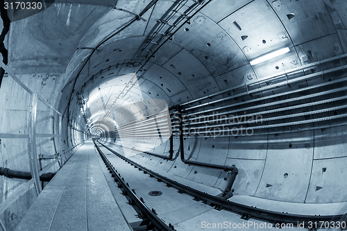 Image of Underground tunnel for the subway