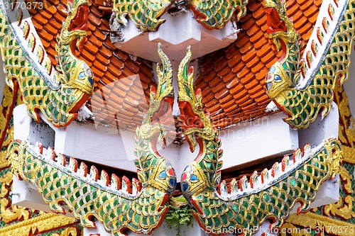 Image of Ancient Temple at Lampang province,Thailand