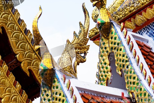 Image of Ancient Temple at Lampang province,Thailand