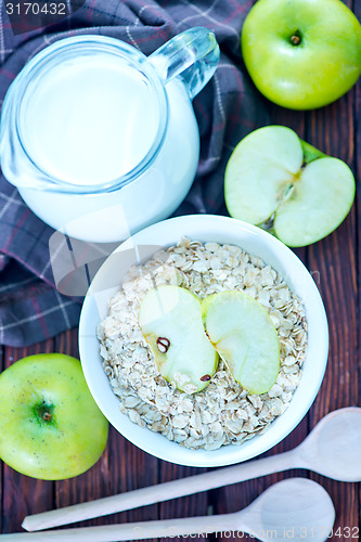 Image of oat flakes