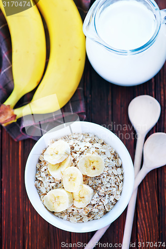 Image of oat flakes