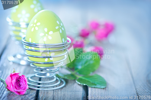 Image of easter eggs