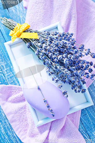 Image of soap and lavender