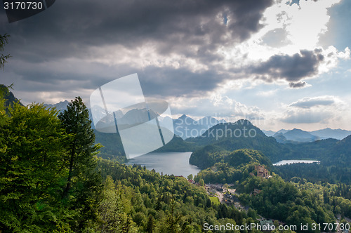 Image of majestic mountain landscape