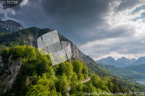 Image of majestic mountain landscape