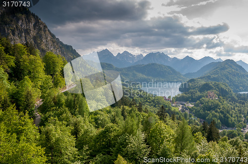 Image of majestic mountain landscape