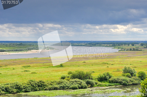 Image of cloudy landscape