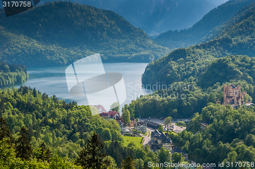 Image of majestic mountain landscape