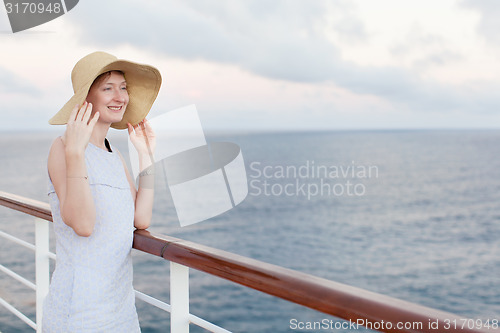 Image of woman cruising