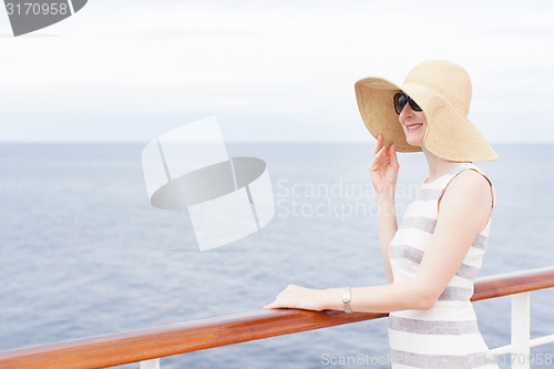 Image of woman cruising